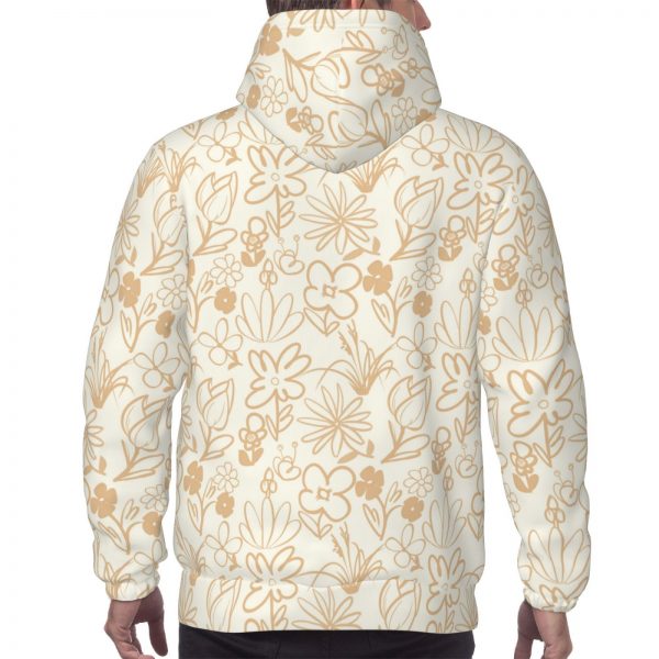 Men's Fleece Hooded Hoodie - Image 5