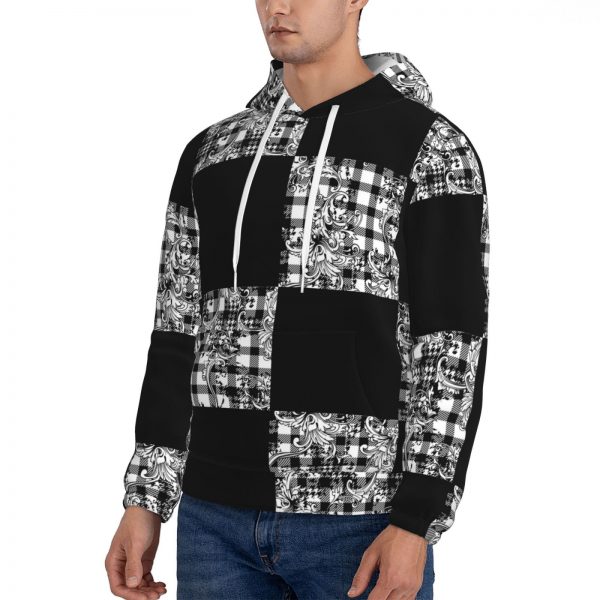 Men's Fleece Hooded Hoodie - Image 3