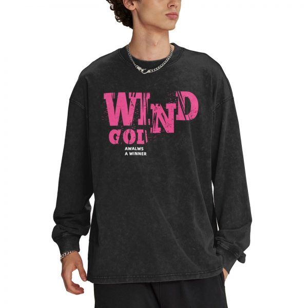 Men's Crew Neck Long-Sleeved T-Shirt