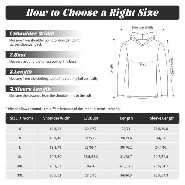 Men's Hooded Long-sleeved T-shirt - Image 6